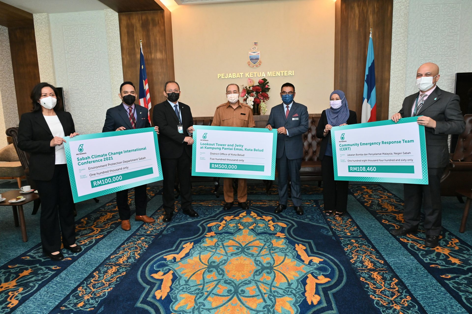 Petronas CSR contribution to Sabah | Jesselton Times