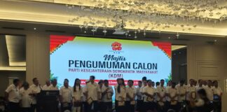 KDM Umum 39 Calon PRN Sabah