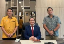 Timbalan Pengerusi Kumpulan Sawit Kinabalu, Dato’ Victor P. Paut terima kunjungan hormat Pegawai Daerah Tambunan