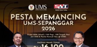 Pesta Memancing Sepanggar 2026 tawar hadiah RM16,100