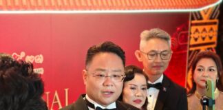 MCCC Sabah President Dexter Lau goes all out to transform this year’s ‘Annual Gala’ into a platform that promotes business opportunities for Sabah