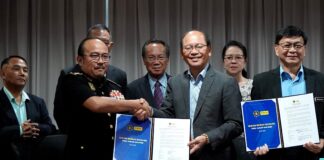 Madius ketuai bacaan Ikrar Bebas Rasuah POIC Sabah