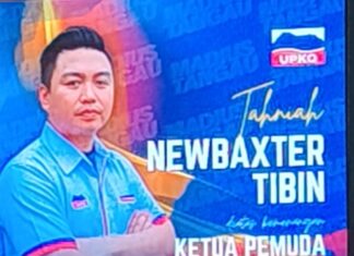 Newbexter Tibin dipilih Ketua Pemuda UPKO Tuaran
