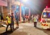A local man dies after falling from building