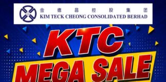 4 Days To Go – KTC Mega Sale Starts August 28 in Sabah