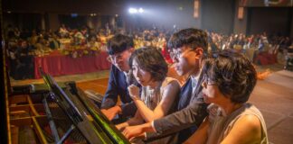 Crossplay Piano Ensemble and Local Talent Zara Captivate Guests at Rotary Club of KK Pearl’s 12th Installation Night