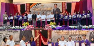 12 students from the Sepanggar Parliamentary constituency achieved a CGPA of 4.00 in the 2025 STPM