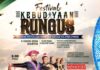 Zahid dijadual rasmi Festival Kebudayaan Rungus di Matunggong hari ini, dihadiri Wetrom dan Verdom