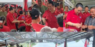 Victor P. Paut determined to visit every village in Tambunan to meet residents and listen to their concerns