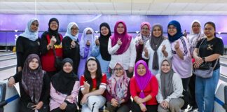 Santai bowling Wanita Gagasan Rakyat kukuh silaturahim