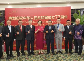 The Consulate General of the People’s Republic of China in KK commemorates its National Day celebration