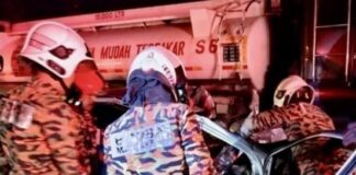 Perodua Viva Collides with Lorry, Four Men Perish in Tragic Accident