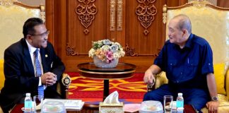 KM terima kunjungan hormat JTK Sabah, KKCCCI