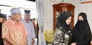 KM dan isteri ziarah keluarga dua Allahyarham