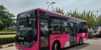 Pink Bus KK Gets Praise for Quality Service, Users Say