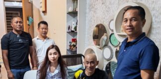 Priscella Visits PGA Member – Former Sabah Player Battling Cancer