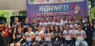 The Inaugural Borneo International Pickleball Open 2026 attracts some 536 participants