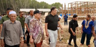 KM tinjau pembinaan 20 Rumah Mesra SMJ berkelompok di Kudat