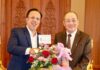 Chief Minister Welcomes New Sabah Federal Secretary