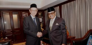 TYT receives a courtesy call from ex-Sabah CM