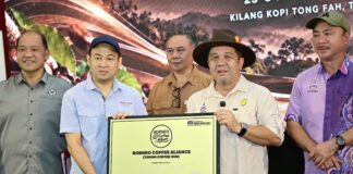 Tenom sasar 50 peratus bekalan kopi tempatan menjelang 2030