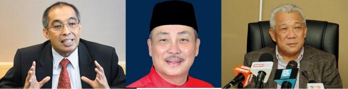 Dari Kiri Ke Kanan: Salleh, Hajiji dan Bung