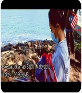 Kakitangan FKJ, Victoria Asoi pemenang Pertandingan Sketsa Video Pendek / Tik Tok